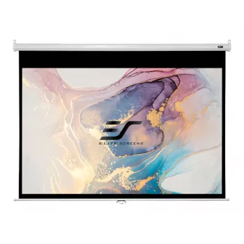 Elite Screens Manual Series M113NWS1 113 collu 1:1 projektora ekrāns