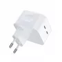 Lādētājs CHOETECH 2x USB Type-C, 35W, PD3.0, QC3.0