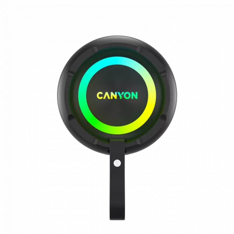 Portatīvais skaļrunis CANYON OnMove 11 IPX6 TWS 20W EQ RGB Melns