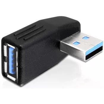 USB 3.0 M/F savienotājs DeLOCK 65342 Melns