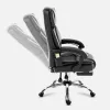 Ergonomisks biroja grozāmais krēsls mark adler MA-BOSS 6.0, organiskās ādas sēdeklis, regulējams augstums 47–55 cm, jostas atbalsts, Tilt Dual mehānisms