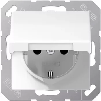 JUNG AS 1520 KL - 1 modulis - 2P - Ziloņkaula krāsa - termoreaktīvā plastmasa - IP44