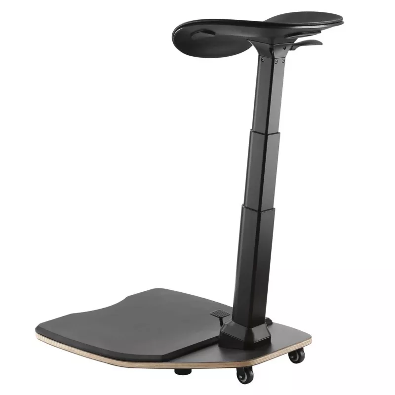 Ergonomiskais krēsls MACLEAN MC-872 — augstuma regulēšana, atpakaļatgāšanas mehānisms