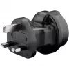 Tīkla adapteris Goobay 95307 Melns UK