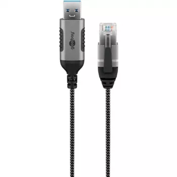 Goobay Ethernet-Cable USB-A 3.0 uz RJ45 Slim 5 m (74397)