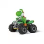 Ar radiovadāmu kvadraciklu CARRERA Mario Kart Yoshi 1:20 mēroga modelis 370400021