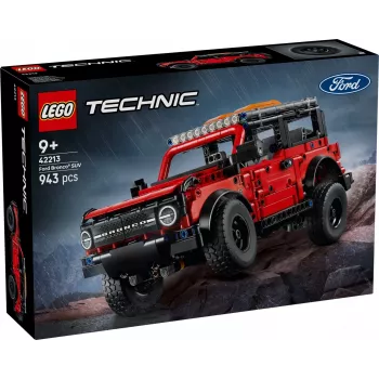 LEGO Technic konstruktors Ford Bronco Off-Roader 4x4 modelis 42213 — 943 gab., vecumam 9+