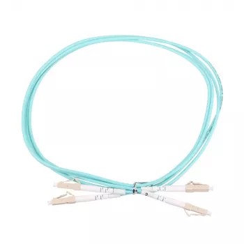 Extralink LC/UPC-LC/UPC optiskā patchvada, Multi-Mode OM3, Duplex, 3 mm apvalks, 2 m