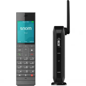 Bezvadu telefons Snom HM201 C3416HC ar krāsu displeju — Snom HM201 (MPN 7006)