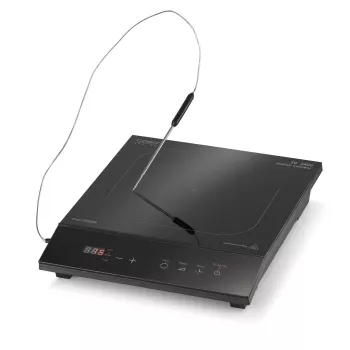 Caso TC 2400 ThermoControl indukcijas plīts, 1 zonas, sensors, melna