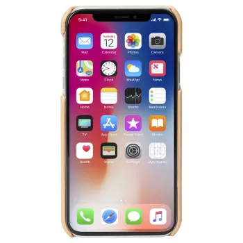 Mobilā telefona maciņš Krusell Sunne Apple iPhone XS — vintage nude