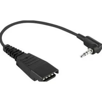 Jabra 8800-00-69 austiņu piederums - QD vads uz 3.5mm ligzdu, melns