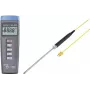 VOLTCRAFT K101 + TP 208 temperatūras mērīšanas instruments -200 līdz +1370 °C, tipa K zonde