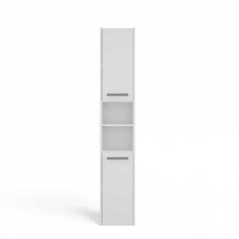 Topeshop S30 balts vannas istabas skapis Balts