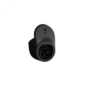 Wallbox kabeļa turētājs Type 2 CBLDOCK-T2-B — melns sienas stiprinājums EV uzlādes kabelim