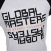 Global Masters T-krekls GM Text - Balts (L)