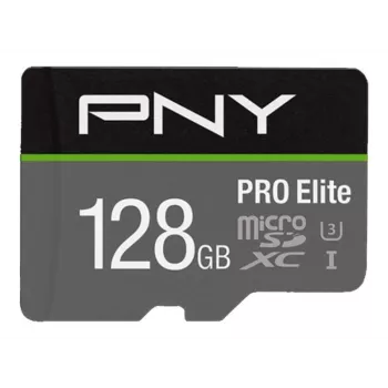 PNY PRO Elite 128GB UHS-I MicroSDXC atmiņas karte (P-SDU128V31100PRO-GE)