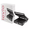 Lovio LVEG001BK kontaktgrils, 2000 W, melnā krāsā