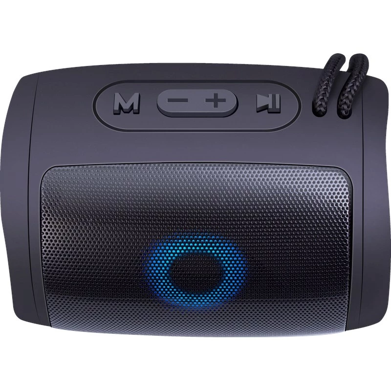 Pārnēsājams Bluetooth skaļrunis DEFENDER Ejoy S200 TWS 2.0, 5W, Bluetooth 5.3, LED, 10 h akumulators, iebūvēts mikrofons