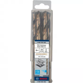 Urbju komplekts Bosch HSS Cobalt 2608585905 5 gab.