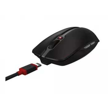 CHERRY Stream Desktop Recharge bezvadu tastatūras un peles komplekts, QWERTZ, melns