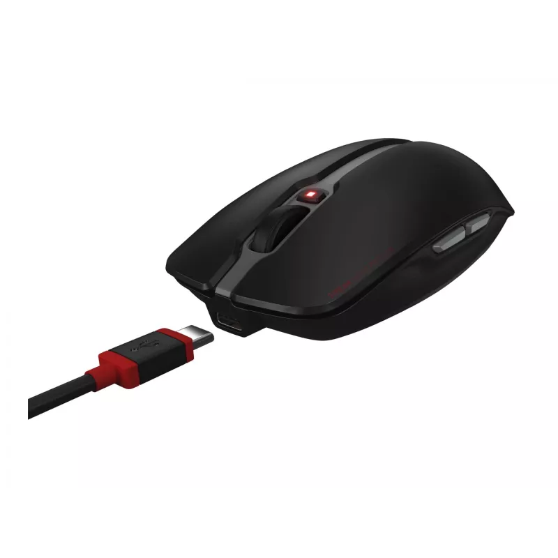 CHERRY Stream Desktop Recharge bezvadu tastatūras un peles komplekts, QWERTZ, melns