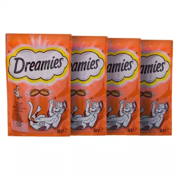 Dreamies Variety Snack Box kaķu našķi, maisījums, 12 x 60 g