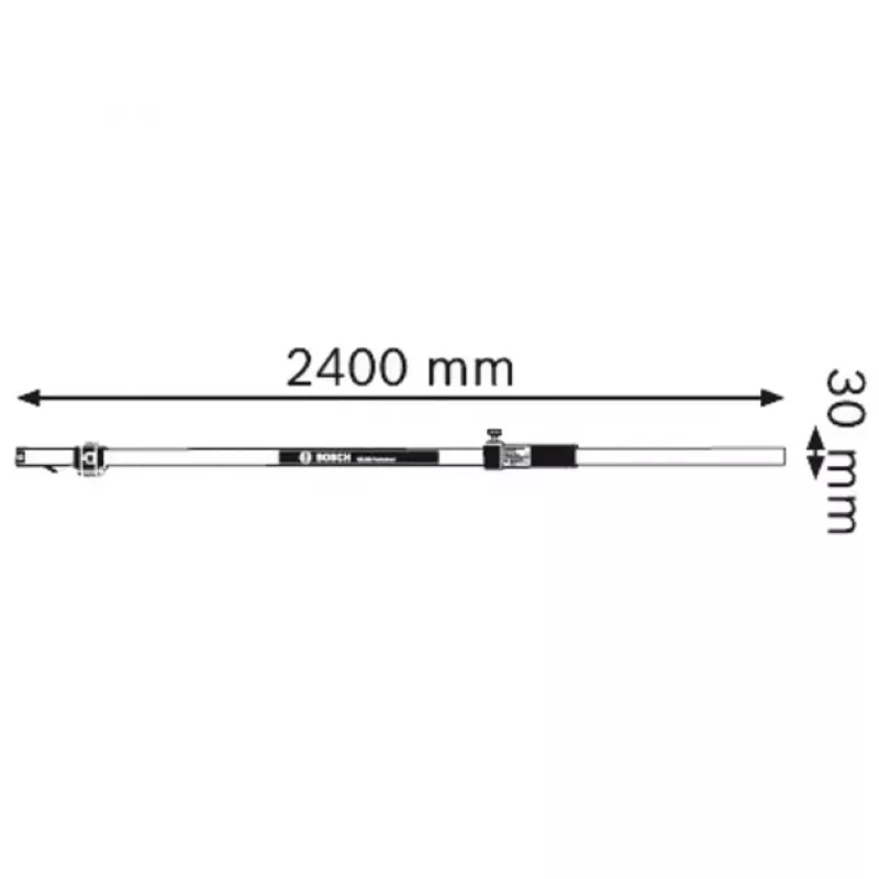 Bosch 0 601 094 100 līmeņošanas stienis lāzera līmeņa piederums