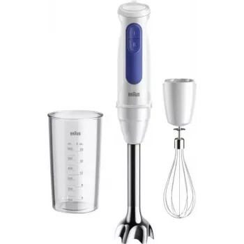 Braun MQ 30051 M Rokas blenderis 900 W Zils, Balts