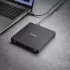 Ārējais DVD RW diskdzinis Intenso USB 3.2 Melns