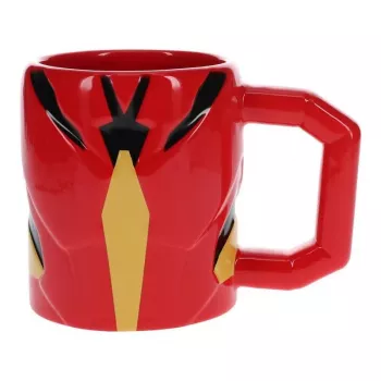 Paladone Iron Man formas krūze sarkana 0.5L