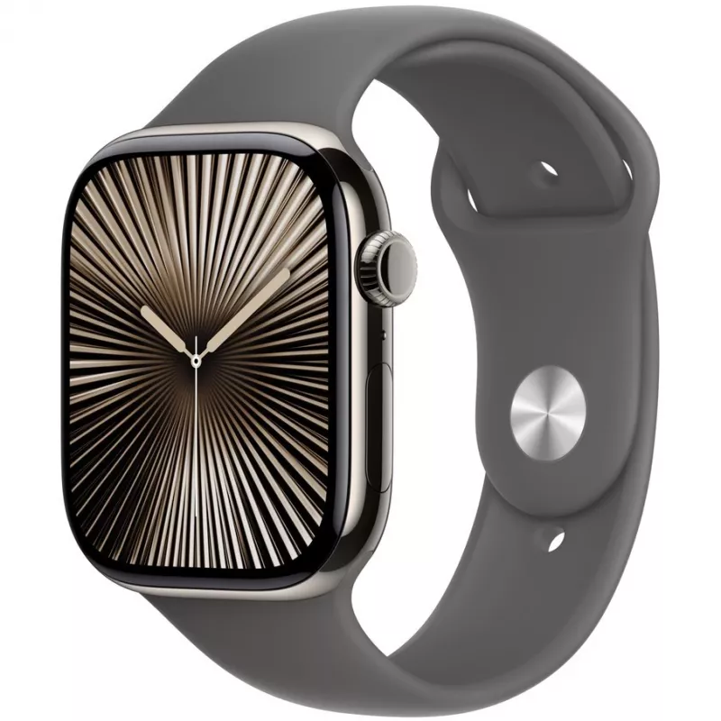 Apple MXLX3ZM/A Sporta siksniņa pelēka, fluoroelastomērs, 140–190 mm