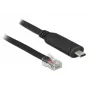 DeLock USB-C uz RS-232 sērijas adapteris 63912