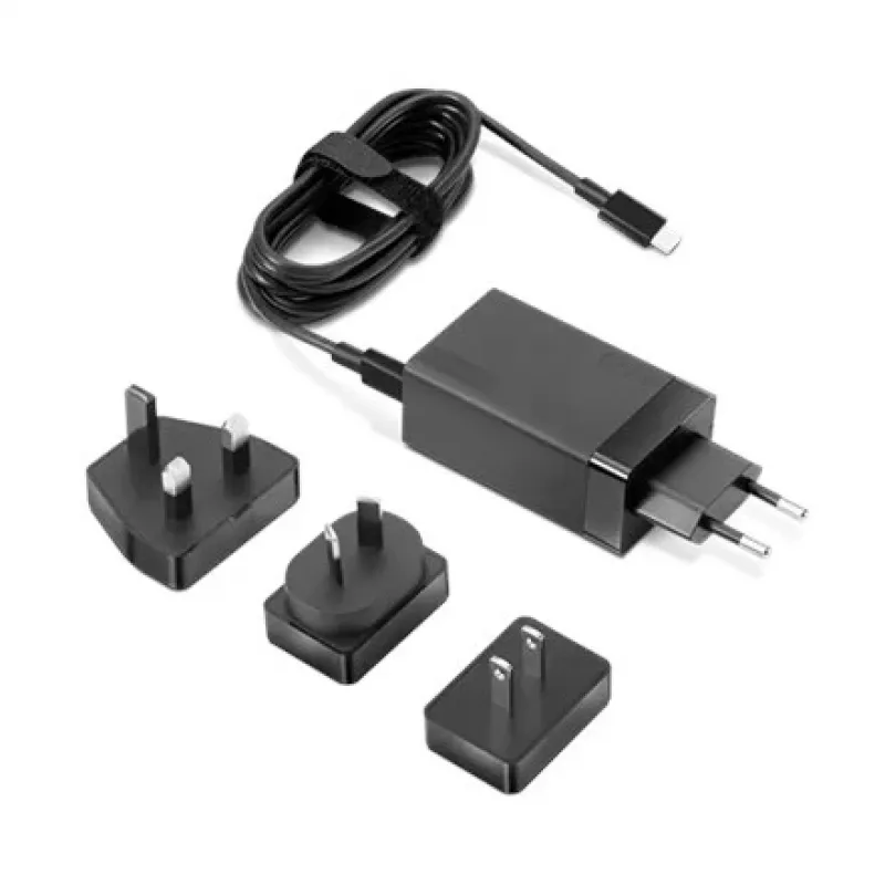 Lenovo 40AW0065WW universāls mobilās ierīces lādētājs, melns, iekštelpām