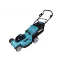 Makita DLM480Z zāles pļāvējs Stūmējzāģis Akumulatora Melns, Tirkīzzils