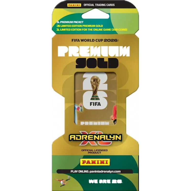 Panini FIFA Pasaules kauss 2026 Blister Gold kartītes