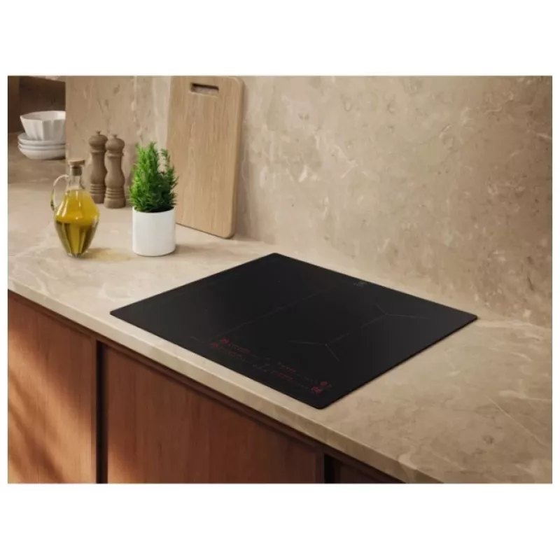 Indukcijas plīts virsma Electrolux EIS62453IT 60 cm, melna matēta, 4 gatavošanas zonas