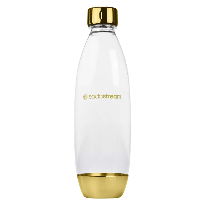 SodaStream Carbonator Gold White 1L Plastmasas Pudele 60L Jauda