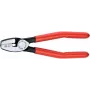 Knipex stieples gala uzmavu knaibles, garums 180mm, 0.5-6.0 mm² (AWG 20-10), polarizēts plastmasas pārklājums