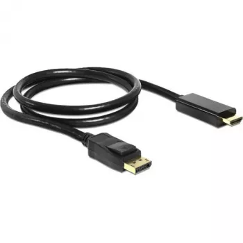 DisplayPort uz HDMI kabelis 2 m — 77492-2, melns