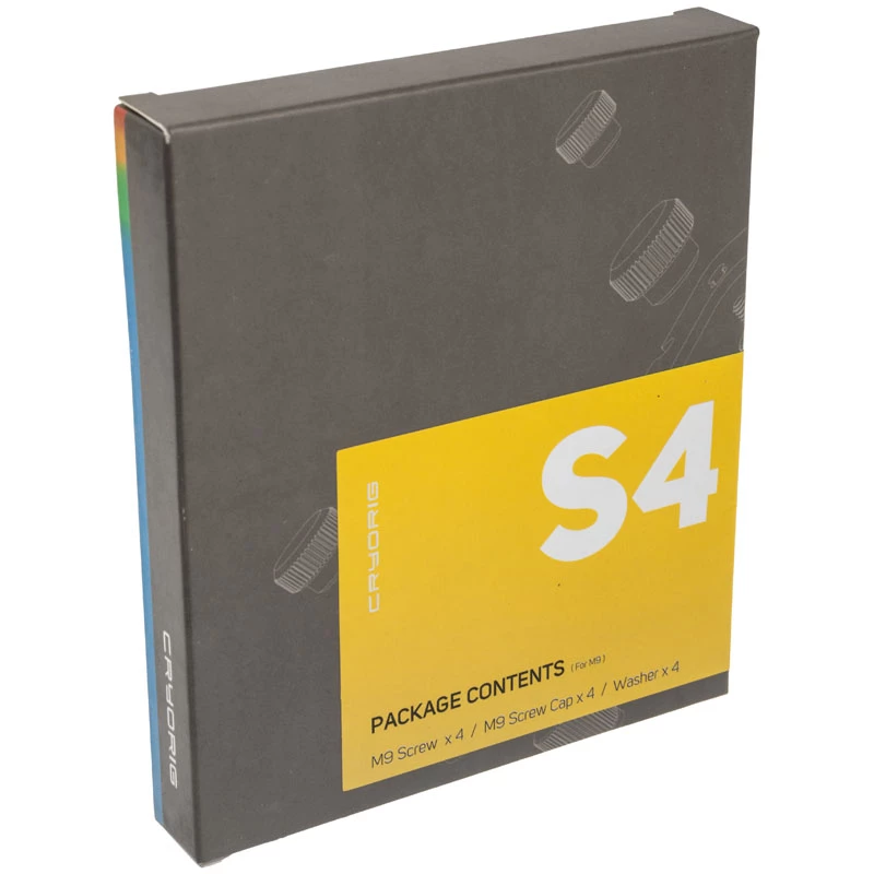 Cryorig stiprinājuma skrūvju komplekts M9 (CR-S04) – montāžas aparatūra CPU dzesētājiem