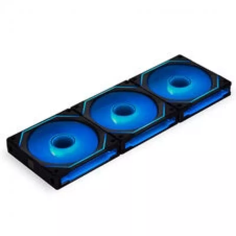 LIAN LI UNI FAN SL-INF 120 ARGB Reverse Blade PWM 6-Pack Black