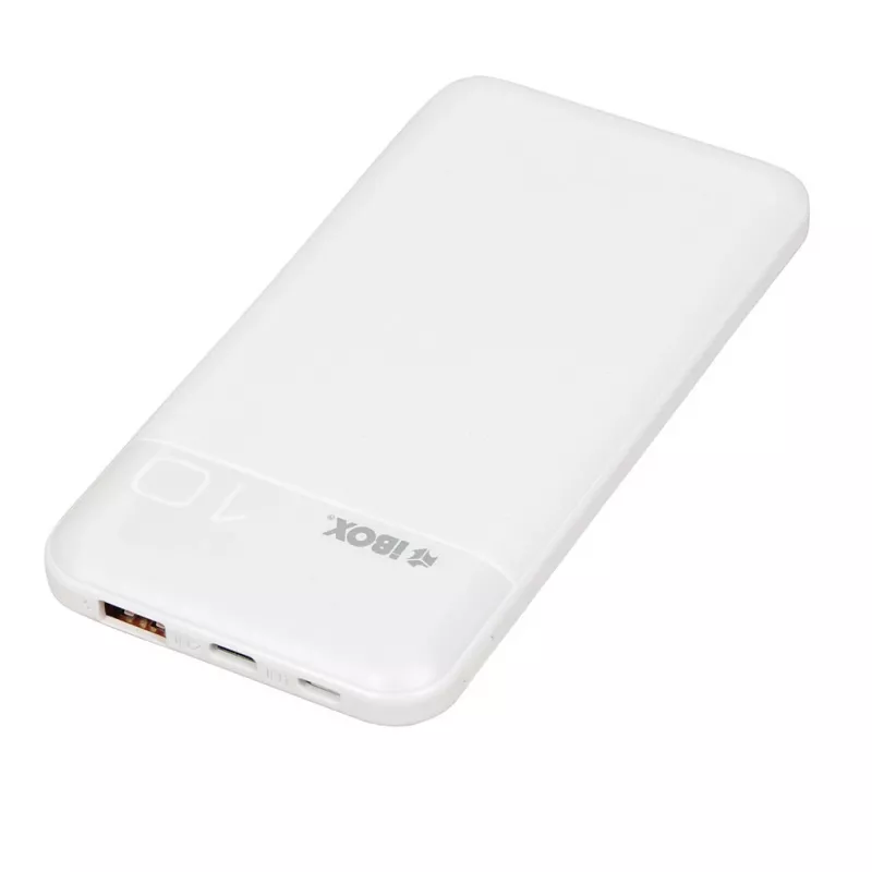 Portatīvais akumulators IBOX IPB10 10000 mAh, Li-Ion, Quick Charge 3.0, USB-C un USB-A izejas, 20W PD
