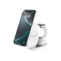 Iekštelpu lādētājs Belkin UltraCharge 25W Qi2 3in1 Magnētiskais lādētājs EU Balts Apaļš