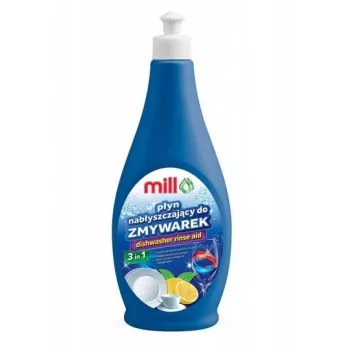 Mill 3-in-1 trauku mazgājamās mašīnas skalošanas līdzeklis, 500 ml