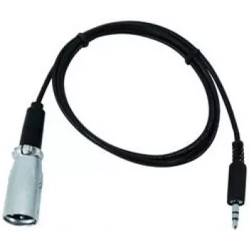 EUROLITE DMX Adapter — 1x 3,5 mm ligzda uz 1x XLR savienotāju
