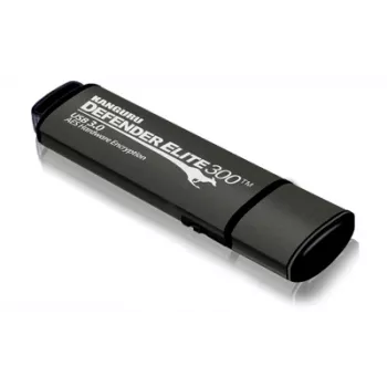Kanguru Defender Elite300, 64GB USB zibatmiņa USB Type-A 3.2 Gen 1 (3.1 Gen 1) Melna, Pelēka