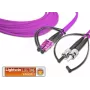 Lightwin LDP-50 LC-ST 2.0 OM4 optiskās šķiedras kabelis 2 m violets