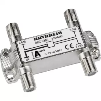 Koaksiālais sadalītājs Kathrein EBC 03/G Sudrabs