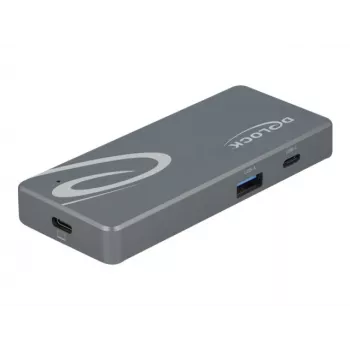 Karšu lasītājs DeLOCK USB Type-C CFast SD + USB centrmezgls